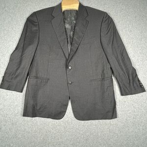 HICKEY FREEMAN Mens Gray Sport Coat Blazer Jacket‎ Size 44 Single Vented